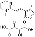Morantel tartrate molecular structure (CAS 26155-31-7)