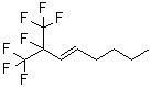 1,1,1,2-Tetrafluoro-2-(trifluoromethyl)-3-octene molecular structure (CAS 261760-26-3)