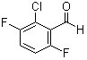 结构式 CAS# 261762-39-4, 2-氯-3,6-二氟苯甲醛