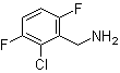 结构式 CAS# 261762-45-2, 2-氯-3,6-二氟苯甲胺
