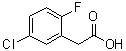 5-Chloro-2-fluorobenzeneacetic acid molecular structure (CAS 261762-97-4)