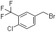 3-Trifluoromethyl-4-chlorobenzyl bromide molecular structure (CAS 261763-23-9)