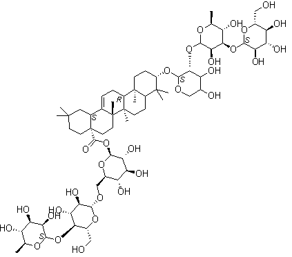 Beesioside Q molecular structure (CAS 261767-91-3)