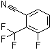 structure of CAS# 261951-81-9, 3-Fluoro-2-(trifluoromethyl)benzonitrile