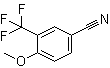 4-Methoxy-3-trifluoromethylbenzonitrile molecular structure (CAS 261951-87-5)
