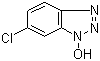 structure of CAS# 26198-19-6, 6-Chloro-1-hydroxybenzotriazole;Cl-HOBt; 6-Chloro-1-Hydroxy-1H-Benzotriazole; 1-Hydroxy-6-Chlorobenzotriazole
