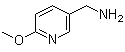 structure of CAS# 262295-96-5, 3-Aminomethyl-6-methoxypyridine;5-Aminomethyl-2-methoxypyridine; 6-Methoxypyridine-3-methanamine