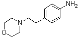 4-(2-Morpholinoethyl)aniline molecular structure (CAS 262368-47-8)