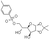 1,2-O-Isopropylidene-alpha-D-glucofuranose 6-tosylate molecular structure (CAS 26275-20-7)