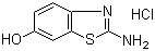 2-Amino-6-benzothiazolol hydrochloride molecular structure (CAS 26278-78-4)