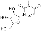 L-Uridine molecular structure (CAS 26287-69-4)