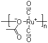 聚二羰基乙酸钌分子结构 (CAS 26317-70-4)