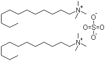 双(十二烷基三甲基铵)硫酸盐分子结构 (CAS 26323-02-4)