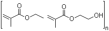 Ethyl methacrylate-2-hydroxyethyl methacrylate copolymer molecular structure (CAS 26335-61-5)
