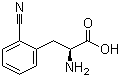L-2-Cyanophenylalanine molecular structure (CAS 263396-42-5)