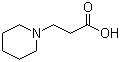 1-Piperidinepropionic acid molecular structure (CAS 26371-07-3)