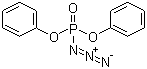Diphenylphosphoryl azide molecular structure (CAS 26386-88-9)
