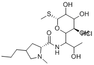 结构式 CAS# 26389-84-4, 7-表林可霉素盐酸盐盐