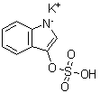 结构式 CAS# 2642-37-7, 吲哚-3-基硫酸钾