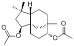 Clovanediol diacetate molecular structure (CAS 2649-68-5)