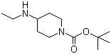 1-Boc-4-Ethylaminopiperidine molecular structure (CAS 264905-39-7)