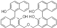 (1R,1''R)-3,3''-[Oxybis(methylene)]bis-[1,1'-binaphthalene]-2,2'-diol molecular structure (CAS 265116-85-6)