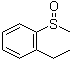 structure of CAS# 26524-88-9, o-Ethylphenyl methyl sulfoxide;Methyl o-ethylphenyl sulfoxide