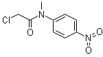 structure of CAS# 2653-16-9, 2-Chloro-N-methyl-4'-nitroacetanilide