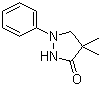 structure of CAS# 2654-58-2, 4,4-Dimethyl-1-phenyl-3-pyrazolidone;Phenidone D