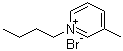 1-丁基-3-甲基溴化吡啶分子结构 (CAS 26576-85-2)