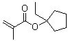 1-Ethylcyclopentyl methacrylate molecular structure (CAS 266308-58-1)
