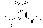1,3,5-苯三羧酸三甲酯分子结构 (CAS 2672-58-4)