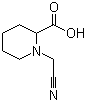 1-(Cyanomethyl)-2-piperidinecarboxylic acid molecular structure (CAS 267220-58-6)