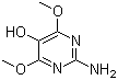2-Amino-4,6-dimethoxy-5-pyrimidinol molecular structure (CAS 267224-18-0)