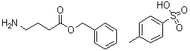 structure of CAS# 26727-22-0, Benzyl gamma-aminobutyrate tosylate