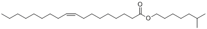 (Z)-9-Octadecenoic acid isooctyl ester molecular structure (CAS 26761-50-2)