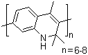 Poly(1,2-dihydro-2,2,4-trimethylquinoline)  molecular structure (CAS 26780-96-1)