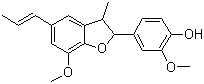 Dehydrodiisoeugenol molecular structure (CAS 2680-81-1)