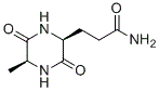 structure of CAS# 268221-76-7, 3-((2S,5S)-5-methyl-3,6-dioxopiperazin-2-yl)propanamide