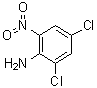 4,6-Dichloro-2-nitroaniline molecular structure (CAS 2683-43-4)