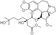 高三尖杉酯碱分子结构 (CAS 26833-87-4)