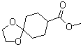 Methyl 1,4-dioxaspiro[4.5]decane-8-carboxylate molecular structure (CAS 26845-47-6)