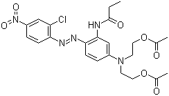 分散红 167分子结构 (CAS 26850-12-4)