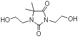 1,3-Bis(2-hydroxyethyl)-5,5-dimethylhydantoin molecular structure (CAS 26850-24-8)