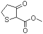 3-氧代四氢噻吩-2-羧酸甲酯分子结构 (CAS 2689-69-2)