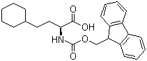 Fmoc-homocyclohexyl-L-alanine molecular structure (CAS 269078-73-1)