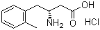 (R)-3-Amino-4-(2-methylphenyl)butyric acid hydrochloride molecular structure (CAS 269398-79-0)