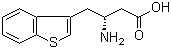 (R)-3-Amino-4-(3-benzothienyl)butanoic acid molecular structure (CAS 269398-95-0)