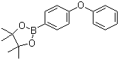 Phenoxyphenyl-4-boronic acid pinacol ester molecular structure (CAS 269410-26-6)