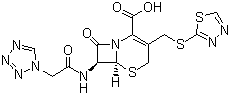 Ceftezole molecular structure (CAS 26973-24-0)
